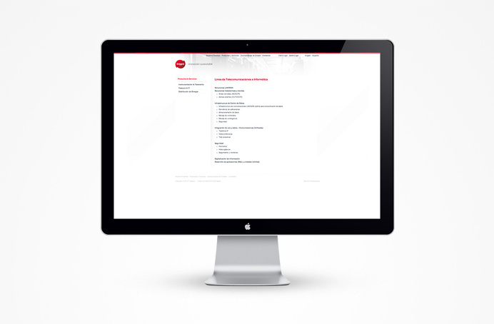Tergyca Venezuela #branding #logo #power #technology #energy #red #it #nature #simple #minimal #minima #web