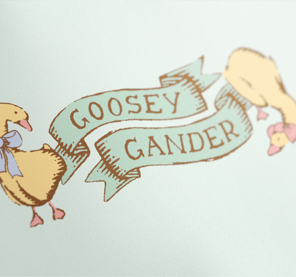 Goosey Gander on Behance #branding #illustration #identity #kids #children