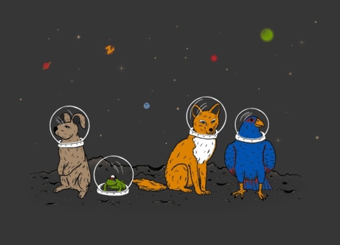 Joe Baum illustration #t-shirt #Starfox #game #Design #joe #baum #art #best #illustration