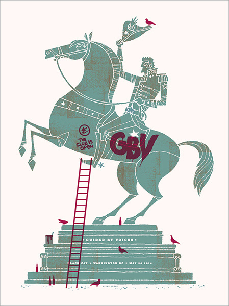 GigPosters.com - Guided By Voices #gig #by #poster #guided #voices
