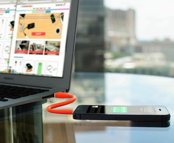 The 7 inch Bendy USB Charging Cable- Apple Certified #tech #flow #gadget #gift #ideas #cool