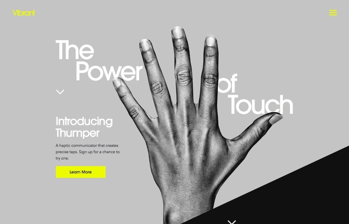 Vibrant, inspiration N°506 published on The Gallery in date November 12th, 2015. #website