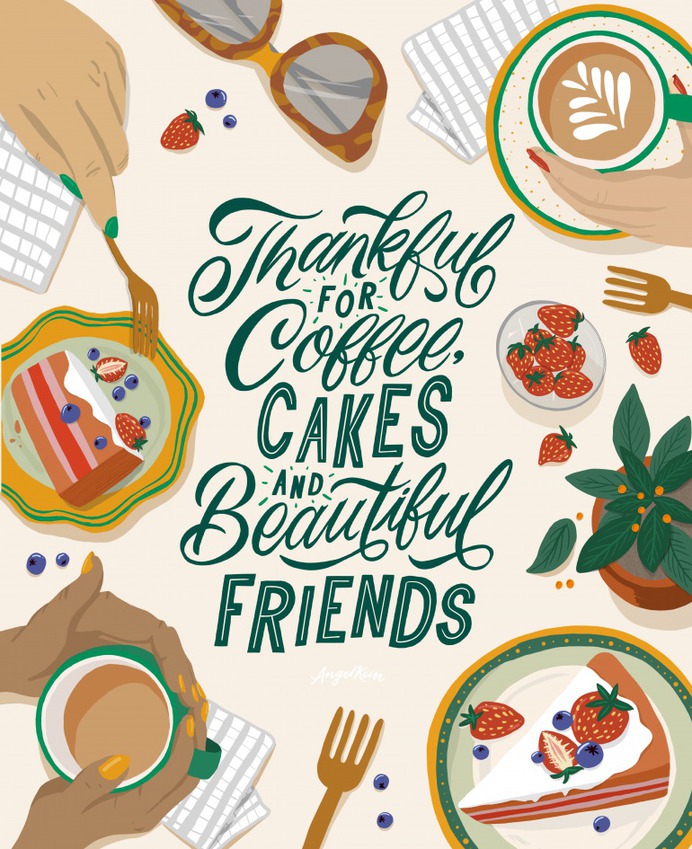 Coffee, Cakes and Friends