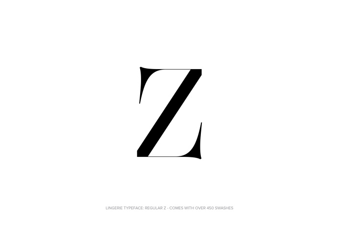 Lingerie Typeface - The Most Advanced Typeface For Fashion And Luxury by Moshik Nadav Typography #Lingerie #Typeface #Fashion #FashionTypogr