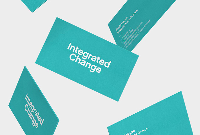 Integrated Change by Nine Sixty #business card