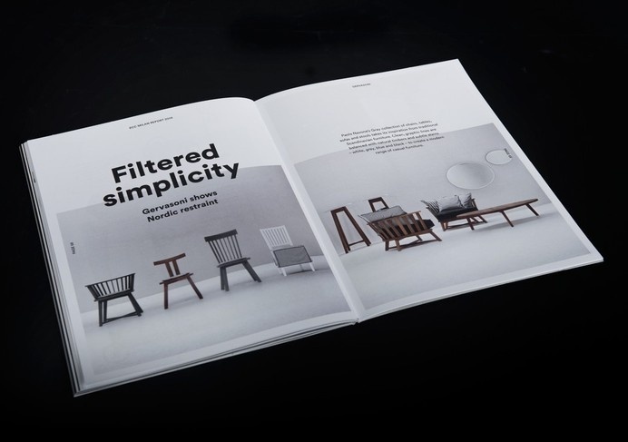 Best Awards - Inhouse. / ECC Milan Report #nz #annual #publication #simple #photography #report #magazine