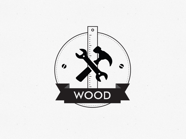 Icon Design on Behance #joinerandtuft #icon #design #ruler #wood #hummer #ribbon #fabiomarangoni