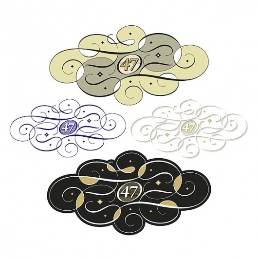 Letterstock Set 1 on the Behance Network #calligraphy #letterstock #lettering #ornate #swirls #vintage #hand #decoration