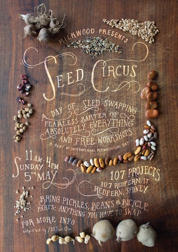 Seed circus typography #inspiration #design #graphic #professional #quality
