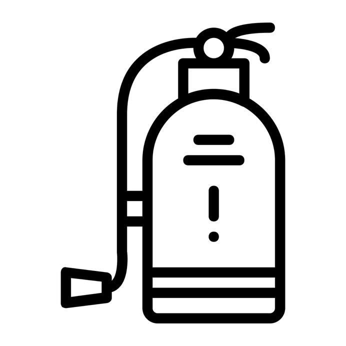 See more icon inspiration related to fire extinguisher, safety, emergency, firefighting, holidays and Tools and utensils on Flaticon.