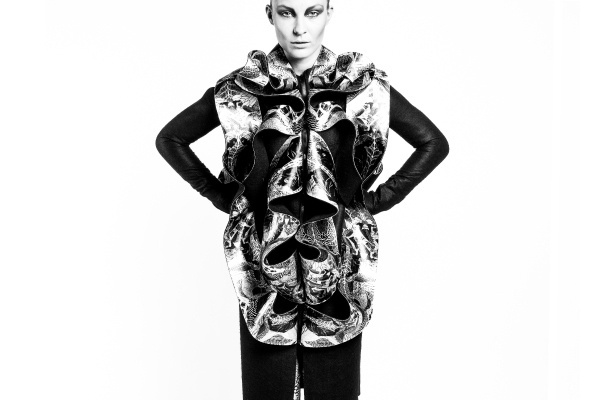 Chrissie Houtkooper / designer / illustrator #white #print #graphic #black #fashion