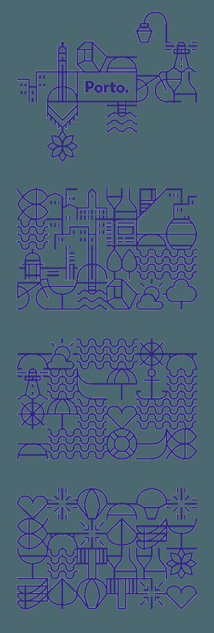 Porto graphic identity