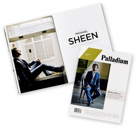 New Work: 'Palladium' | New at Pentagram | Pentagram #editorial #typography
