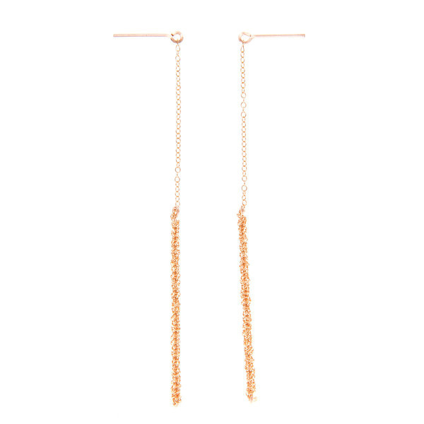 Long Sparkling Drop Earrings #earrings #jewelry