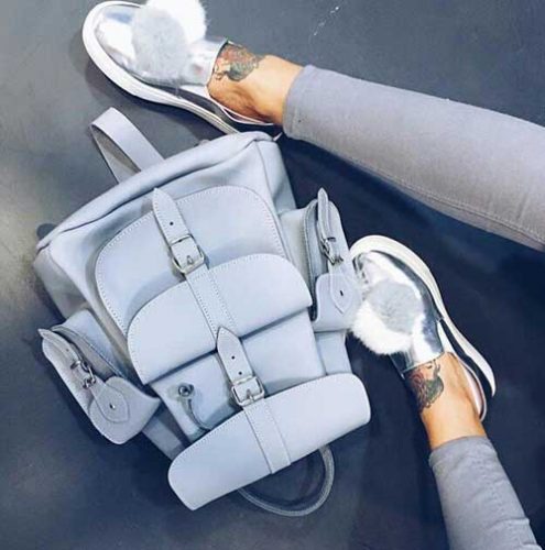 mitallic-slip-on-shoes-with-backpack