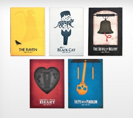 Poe Covers Reimagined - CommonerInc #commisioner #book #covers #inc #reimagined #poe