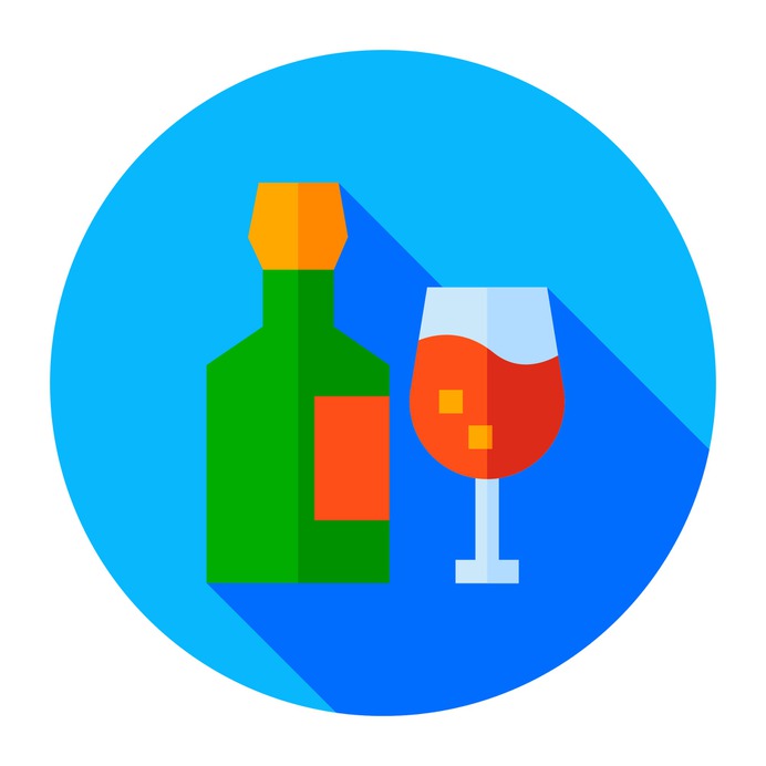 See more icon inspiration related to food and restaurant, alcoholic drinks, wine bottle, alcoholic drink, wine glass, celebration, beverage, alcohol, glass, wine, bottle and food on Flaticon.