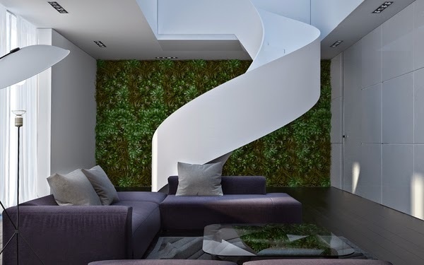 W-House by Sveta Volos #stairs #design #interiors #white