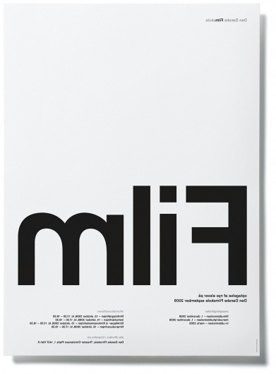 Project Images #blackwhite #education #poster #film #typography