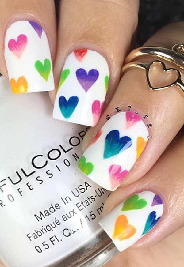 50 VALENTINE'S DAY NAIL ART IDEAS