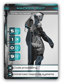 Hacker Suit. Art by Milan Nikolic. Graphic Design by Aleksandra Bilic. Find the game at: burning-games.com