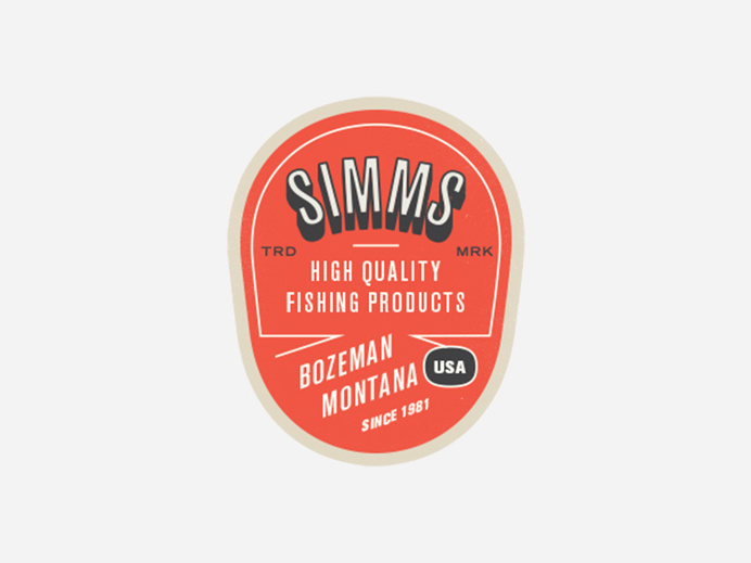 Simms Fishing Products Apparel Design by Kevin Kroneberger | kronebergerdesign.com