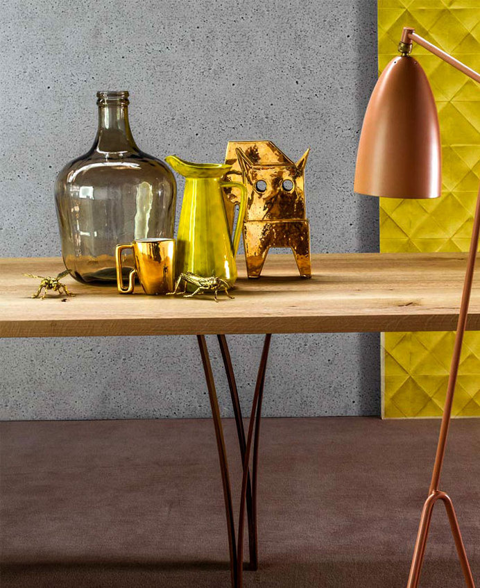 New Bonaldo Table Gap by Alain Gilles gap table metal legs #accents #accessories #decor