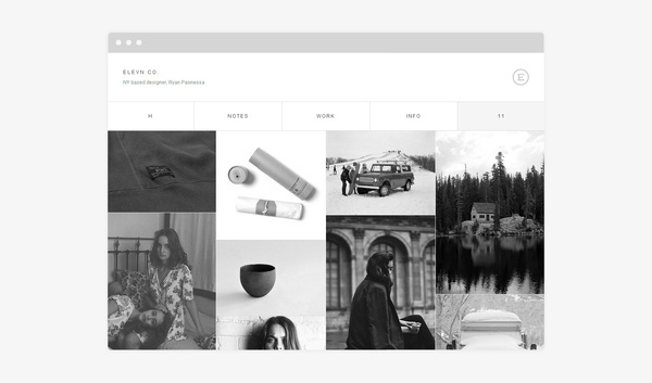 Elevn Co. by R&Co. Design #responsive #design #website #grid #digital #minimal #fluid #web
