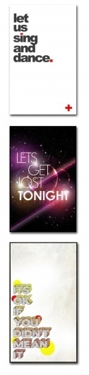 Posters on the Behance Network #typography