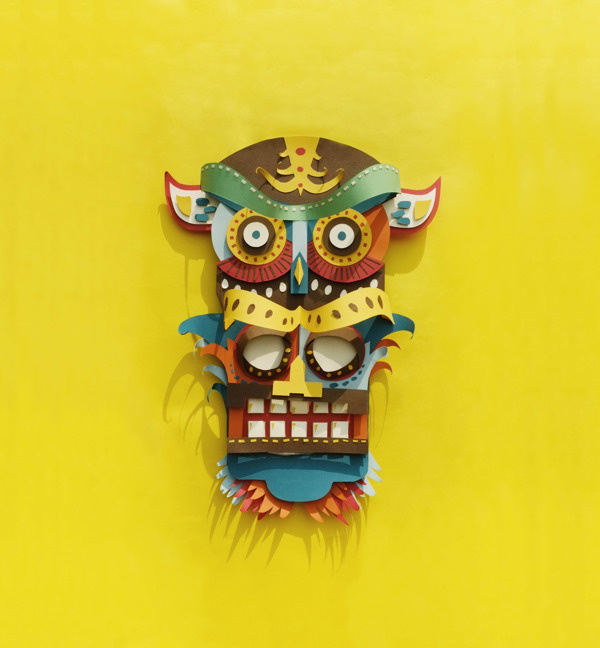 Teasers for Papercraft Campaign on Behance #campaign #craft #illustration #handmade #papercraft #paper