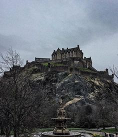 MyInstaScotland on Instagram: "Edinburgh Castle The castle stands upon the plug of an extinct volcano, which is estimated to have risen about 350 million years ago…"