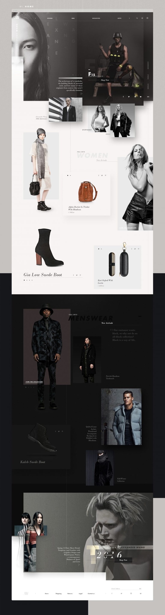 Alexander Wang | Redesign Concept
