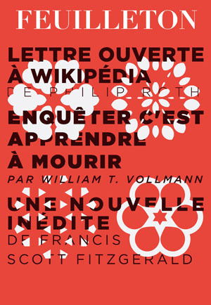 Feuilleton (Paris, France) #cover #magazine