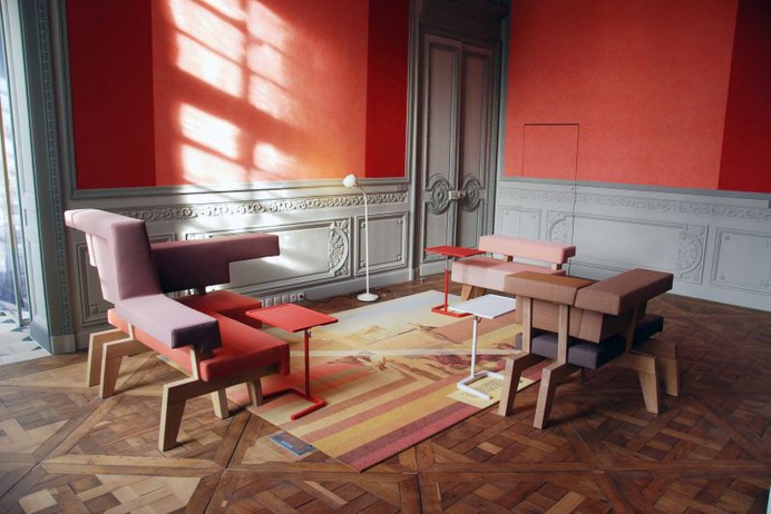 L'Hôtel Dupanloup - Studio Makkink & Bey #university #interior #history #carpet #office