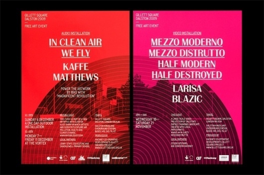 StudioMakgill - Gillet Square #event #circle #poster