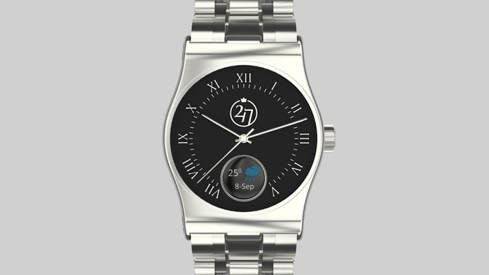 24Pi7 – Hybrid Mechanical Smart Watch With Classic Traditional Look #tech #flow #gadget #gift #ideas #cool