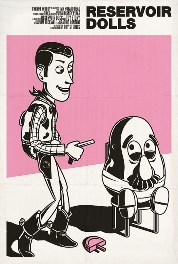 BLDGWLF - Part 7 #movie #design #illustration #poster #toy #story