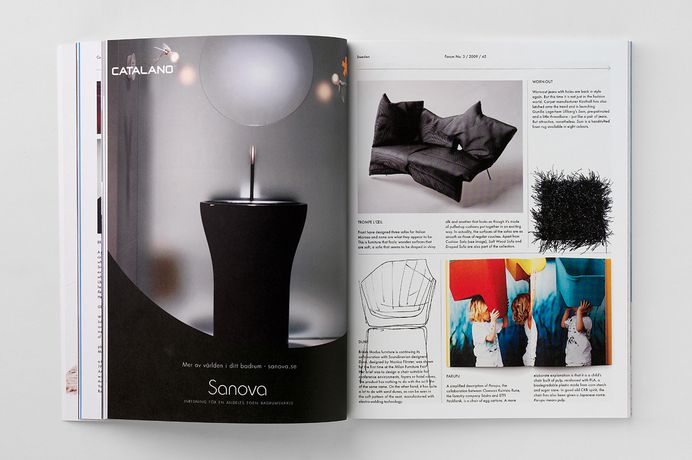 Forum / Magazine design on Behance