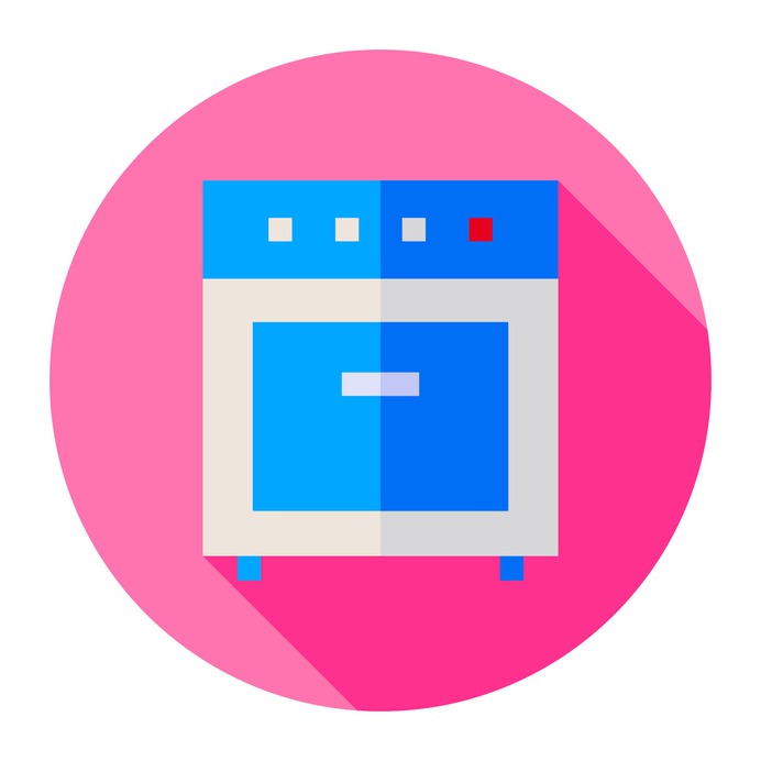 See more icon inspiration related to oven, electric appliances, food and restaurant, furniture and household, kitchenware, house things, electronics, device, cook, cooking and tool on Flaticon.