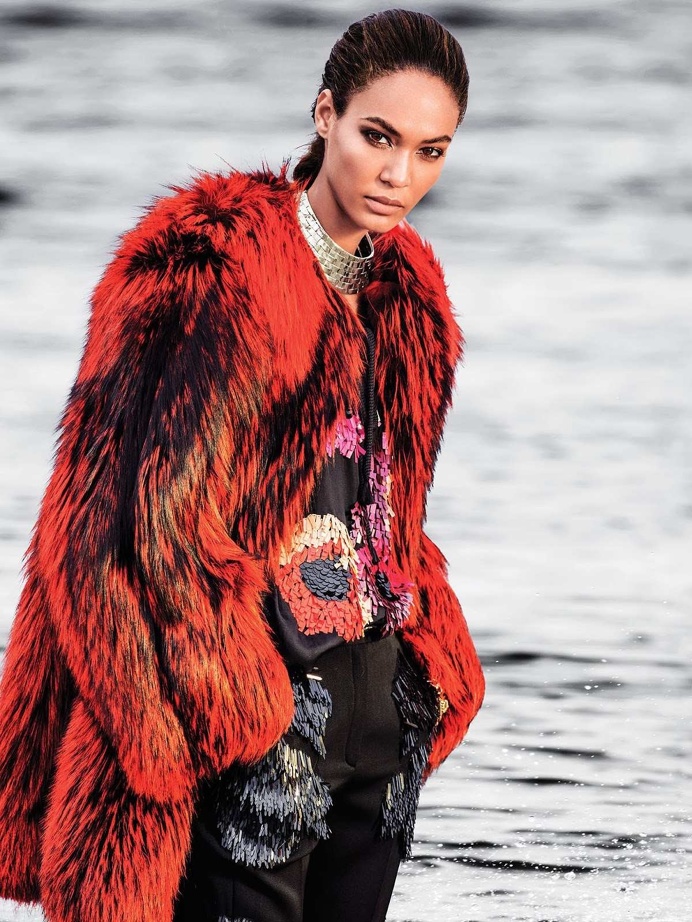 Joan Smalls by Gilles Bensimon