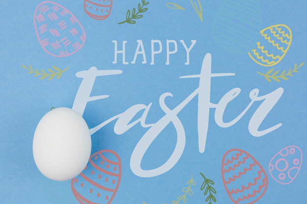 Happy easter day Free Psd. See more inspiration related to Pattern, Mockup, Template, Typography, Spring, Celebration, Happy, Font, Holiday, Mock up, Easter, Plant, Religion, Egg, Painting, Calligraphy, Lettering, Traditional, View, Up, Day, Top, Top view, Cultural, Tradition, Mock, Seasonal and Paschal on Freepik.