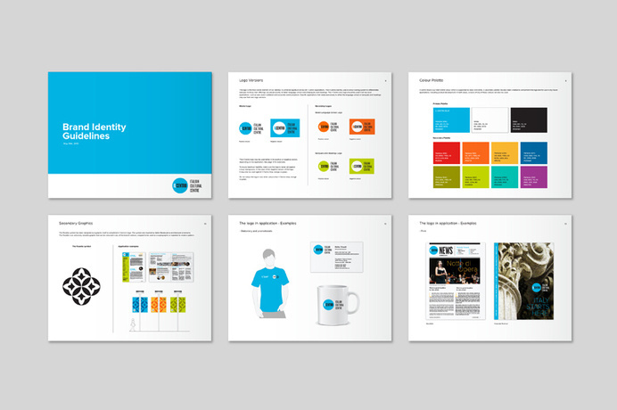 Il Centro Identity System by monolab #system #identity #colours #great