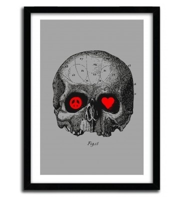 PEACE AND LOVE by Budi Satria Kwan #print #art