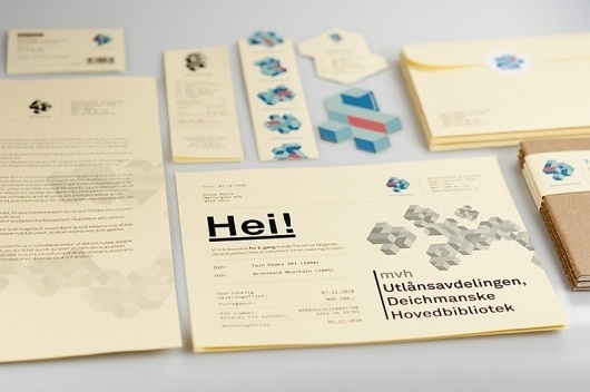 Deichmanske Library Identity #business #mikael #floysand #cabinet #deichmanske #identity