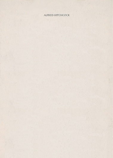 Interesting Letterhead Designs | Letterheady #alfred #letterhead #hitchcock