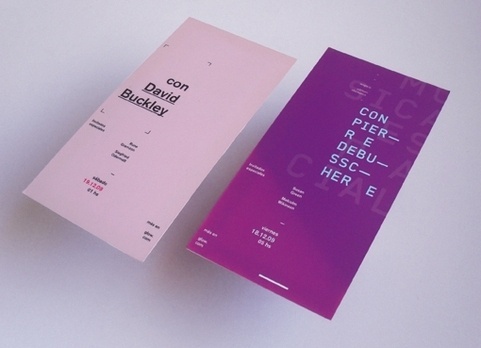 Festival Posters & Flyers on the Behance Network #print #poster #typography