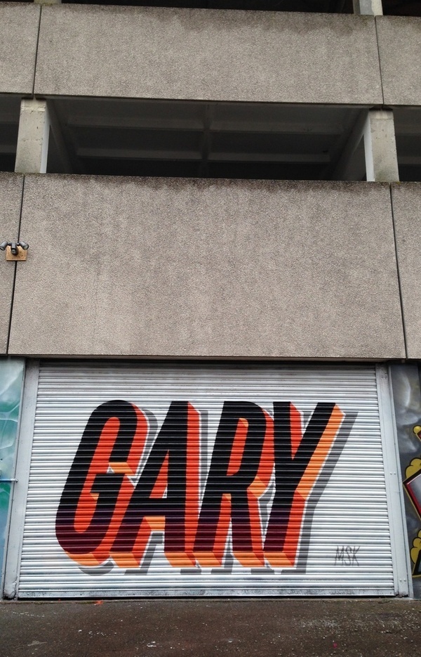 Street art/Graffiti inspiration #type #design #art #street