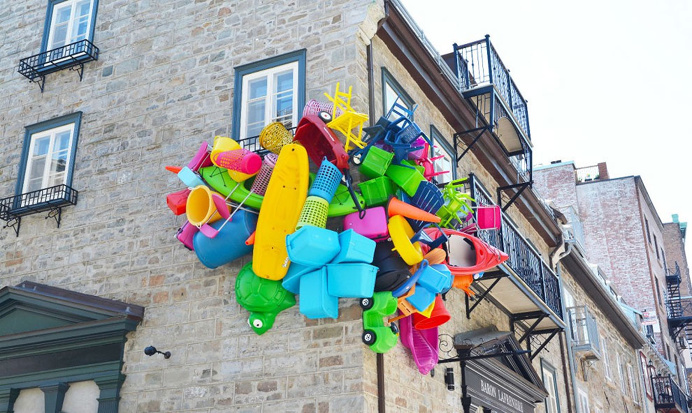 José Luis Torres #trash #sculpture