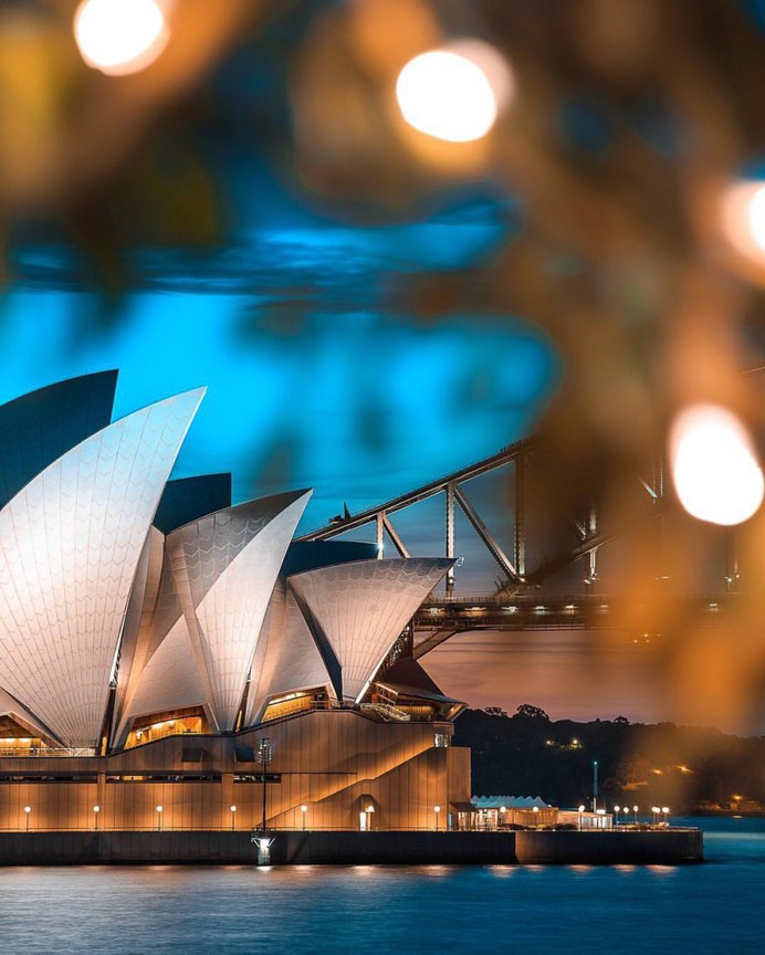 Fantastic Cityscapes of Sydney by Rune Svendsen