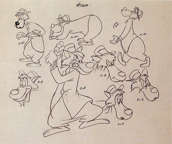 Tex Avery MGM Model Sheets #sketches